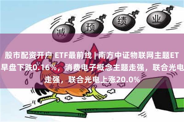 股市配资开户 ETF最前线 | 南方中证物联网主题ETF(159896)早盘下跌0.16%，消费电子概念主题走强，联合光电上涨20.0%