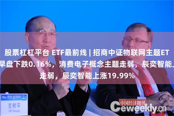 股票杠杠平台 ETF最前线 | 招商中证物联网主题ETF(159701)早盘下跌0.16%，消费电子概念主题走弱，辰奕智能上涨19.99%