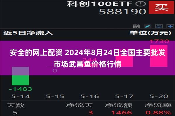 安全的网上配资 2024年8月24日全国主要批发市场武昌鱼价格行情