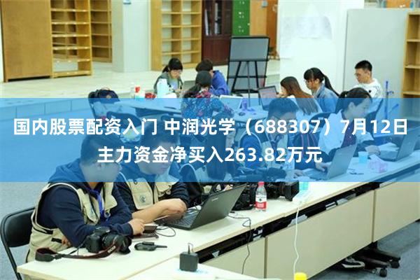 国内股票配资入门 中润光学（688307）7月12日主力资金净买入263.82万元