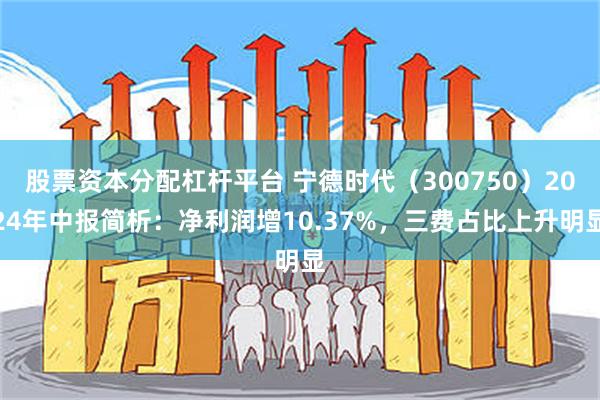 股票资本分配杠杆平台 宁德时代（300750）2024年中报简析：净利润增10.37%，三费占比上升明显