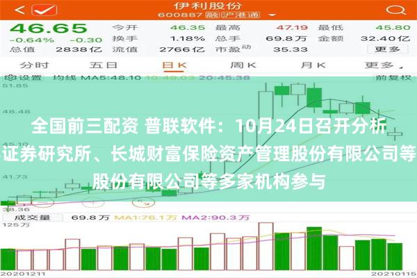 全国前三配资 普联软件：10月24日召开分析师会议，中泰证券研究所、长城财富保险资产管理股份有限公司等多家机构参与